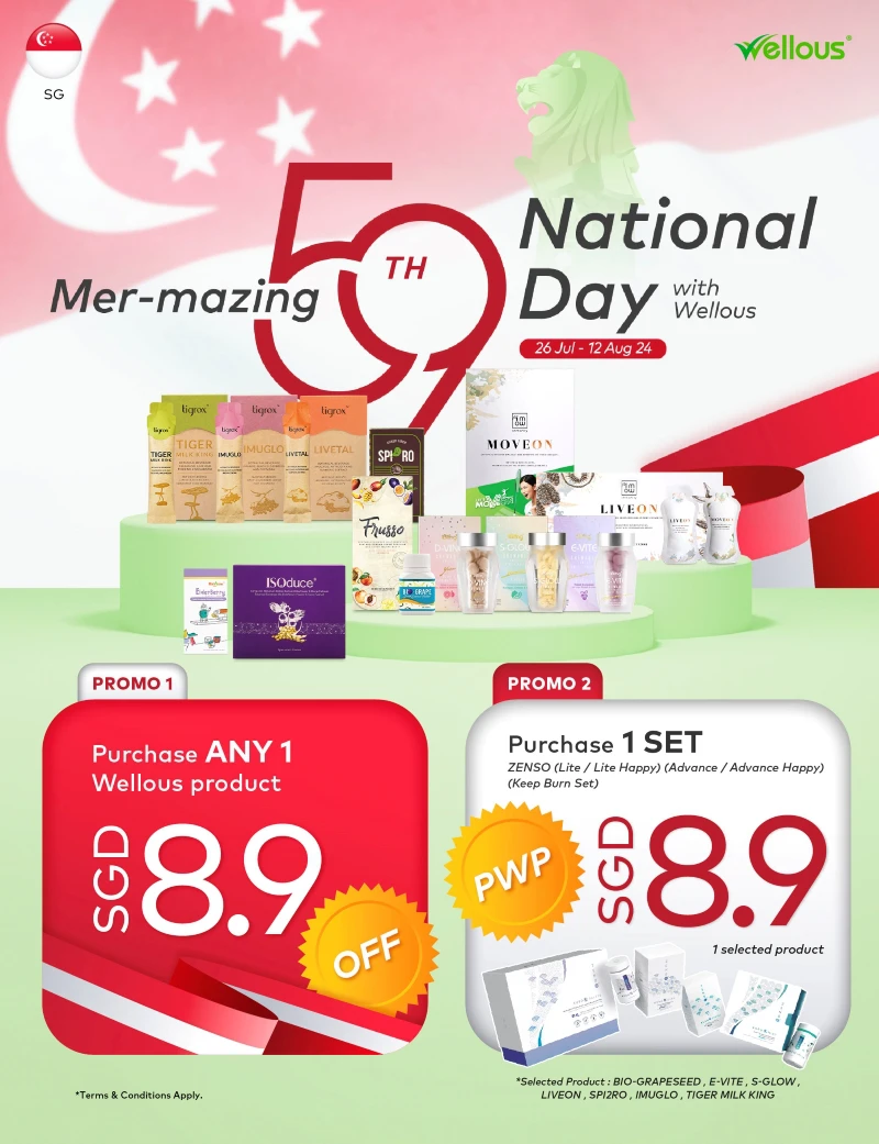 Heal2u Singapore National Day Promotion 2024