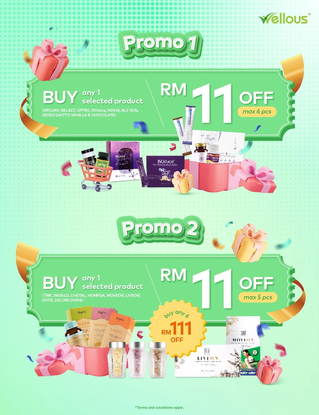 Heal2u Malaysia Double 11 Promotion 2024